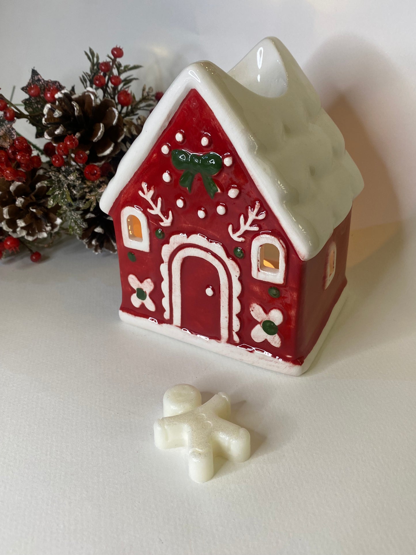 Red Christmas House