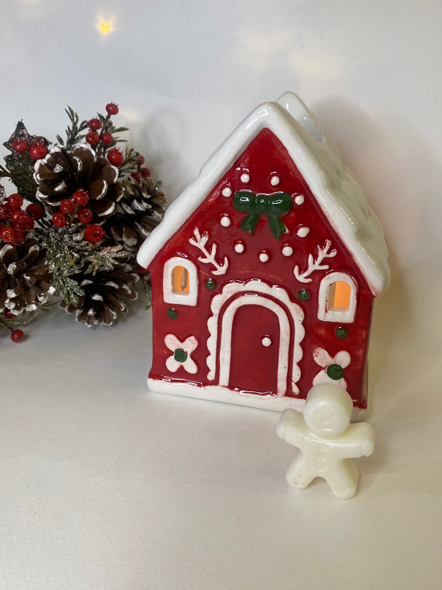 Red Christmas House