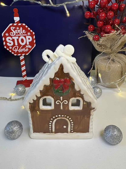 Brown Christmas House