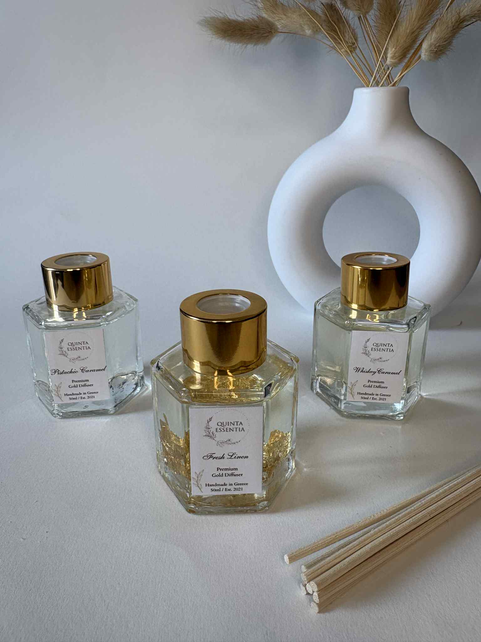 Gold Diffuser 50ml – QuintaEssentia