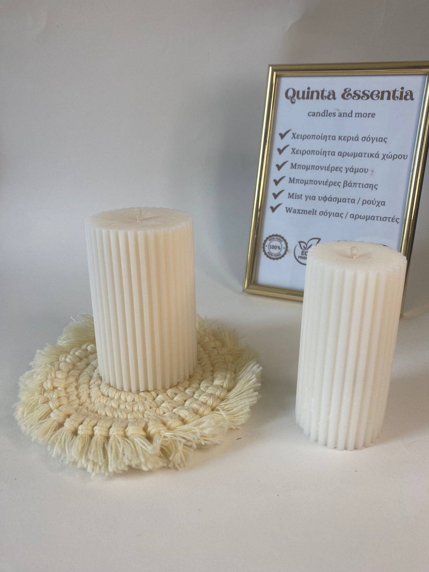 Double Tower Candle