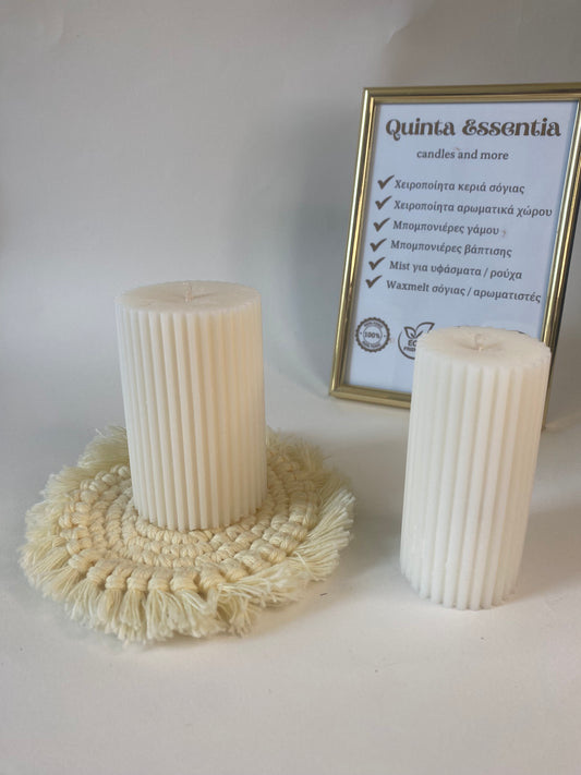 Double Tower Candle