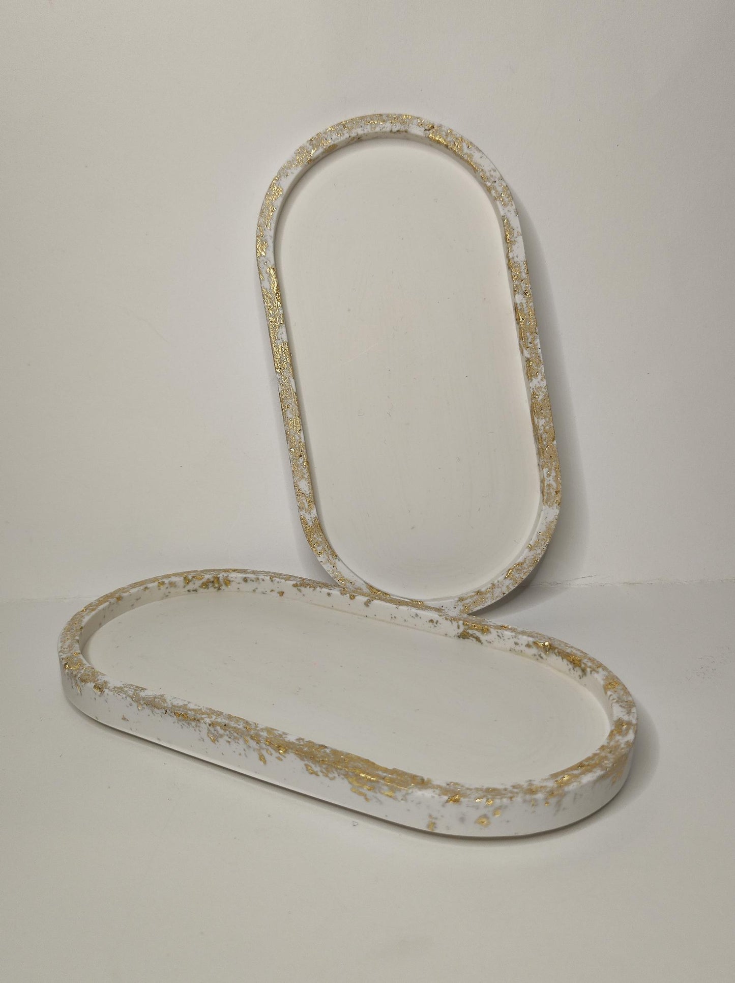 Gold Oval Tray